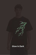 Night Glow Oversized T-Shirt-Thunder
