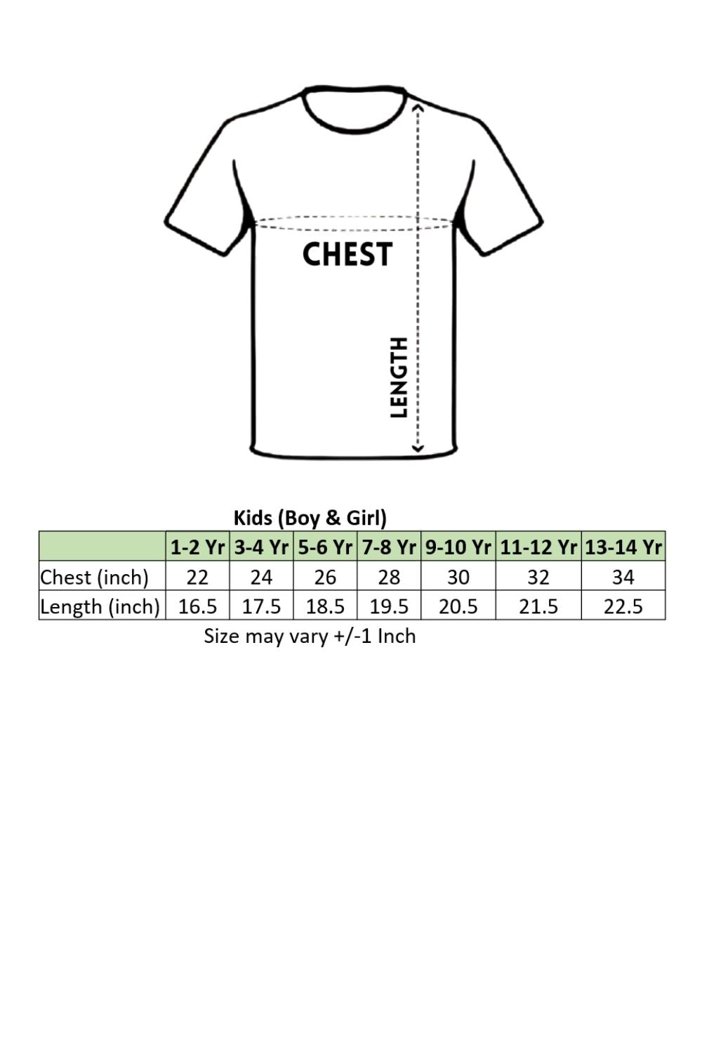 Kids Night Glow TShirt - Air Force