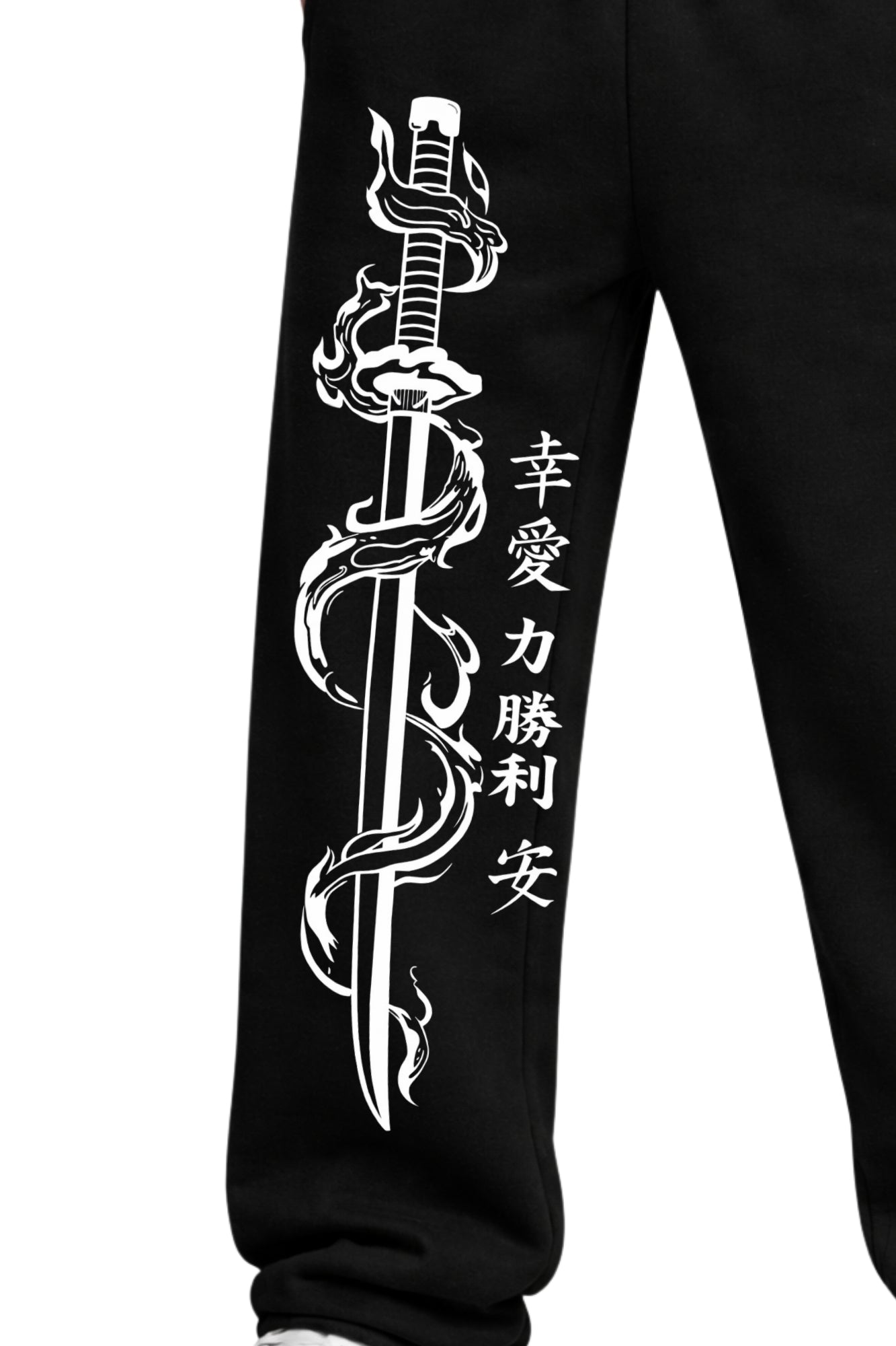 Cotton Baggy 240 GSM Heavy SweatPant-Sword
