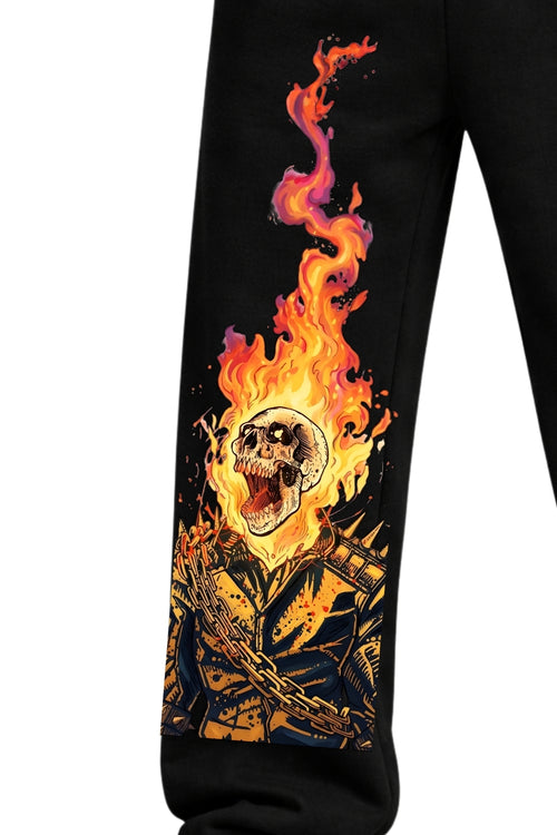 Cotton Baggy 240 GSM Heavy SweatPant-Ghost