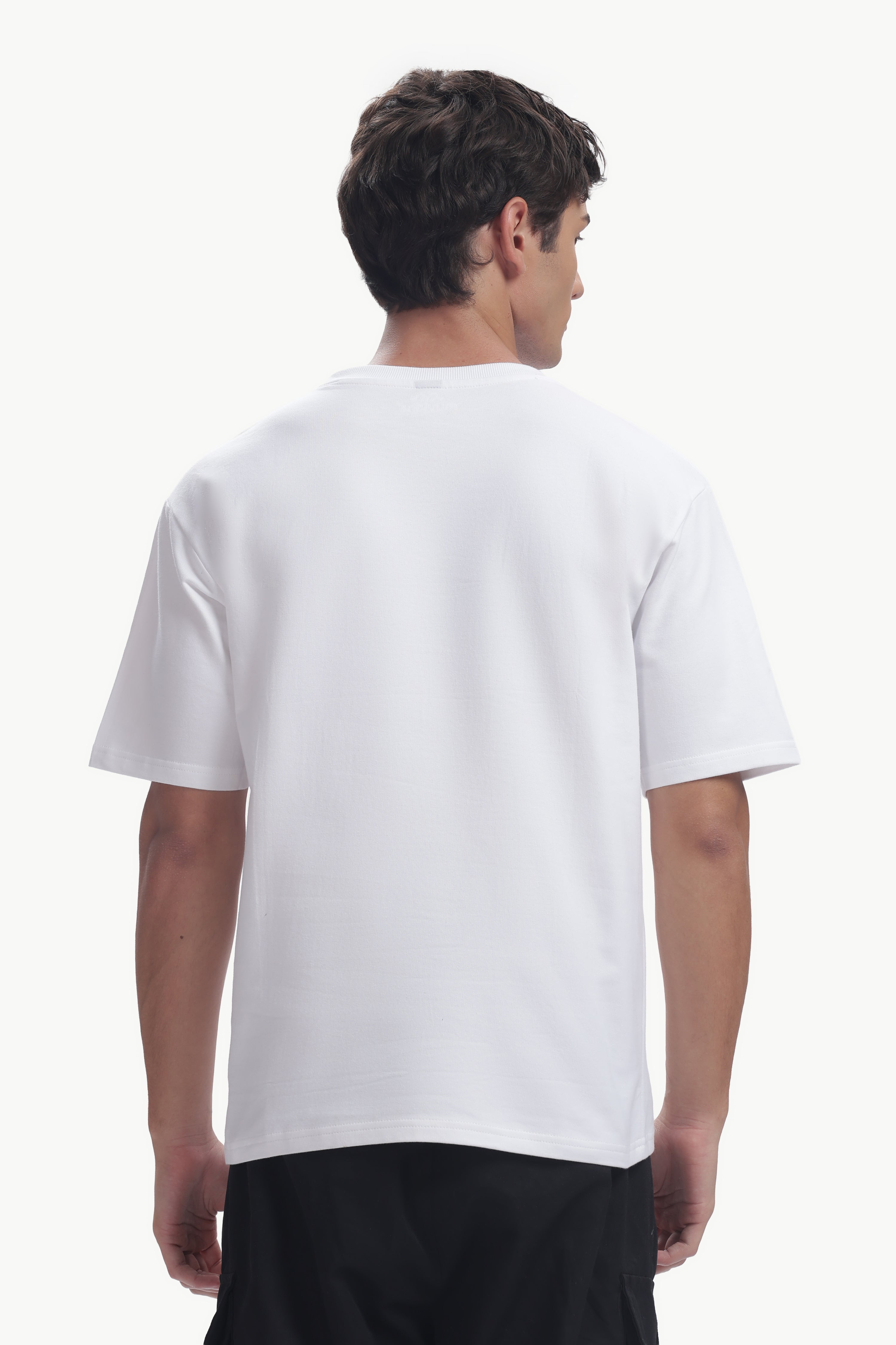 Cheetah feather Embroidery T-Shirt