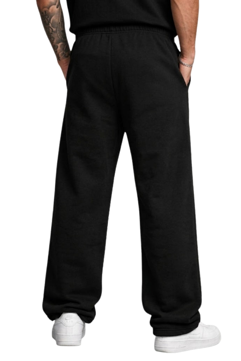 Cotton Baggy 240 GSM Heavy SweatPant-Ghost